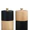 Hello Honey® Two-Tone Rubber Salt & Pepper Mills